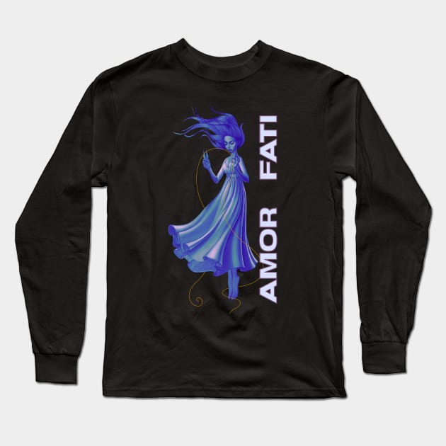 Amor Fati V4 Long Sleeve T-Shirt by JohnParkArt